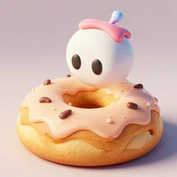 🥷🛻🍪🍩, hyper detailed, masterpiece, artstation, advanced lighting technology, stylized yet realistic surrealism, 4 k wallpaper