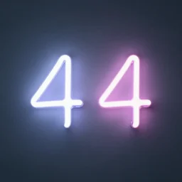 text word error 4 0 4 written on wall, neon, fog