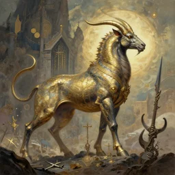 sagittarius concept art, digital painting, mixed media, trending on artstation and deviantart, epic composition, magnum opus, highly detailed, 8 k