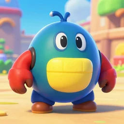 A bob-omb, from Mario