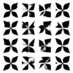 Simple Black and white SVG pattern