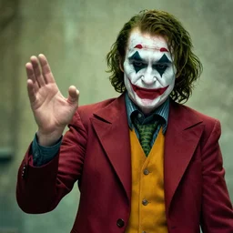 John Cena playing as the Joker, realism, 4k
