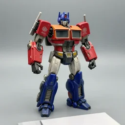a transformers g 1 1 9 8 9 raven figure. mint condition. studio lighting. 1 0 0 mm. polaroid - h 6 4 0