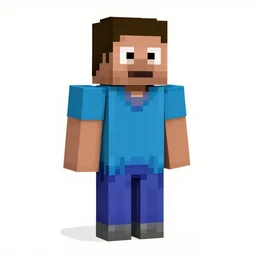 pixel art of obama in minecraft