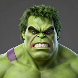 a bodybuilder Hulk joker Android head in Rococo art, Greg rutkowski Trending artstation