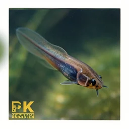 A closeup film photography of a tadpole, photo by Louise Dahl-Wolfe, award winning, 4K