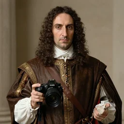 a photorealistic picture of niccolo machiavelli # canon # eos # reflex # photography