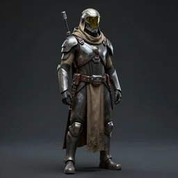 concept art of a futuristic fremen warrior in a still suit, ultra realistic, octane render, 8 k, hd, realistic lighting, moody, dramatic