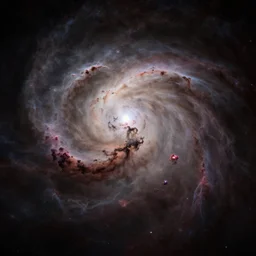 minimalist cinematic scifi render of a dramatic powerful nebula in space, dramatic powerful nebula homeworld skies, 4 k, 8 k, hd