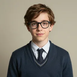Homelander but he is a nerd
