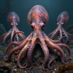 hyperrealistic dslr film still of early cuyler squidbillies, cephalopod, stunning 8 k octane comprehensive 3 d render, inspired by istvan sandorfi & greg rutkowski & unreal engine, perfect symmetry, dim volumetric cinematic lighting, extremely hyper - detailed, extremely lifelike attributes & texture, intricate, masterpiece, artstation, stunning