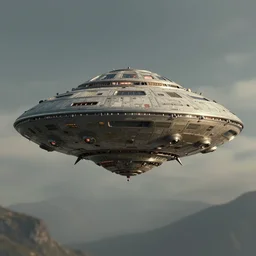 retrofuturistic alien flying saucer, quint buchholz, wlop, dan mumford, artgerm, liam brazier, peter mohrbacher, raw, featured on artstation, octane render, cinematic, rugged, intricate, 8 k