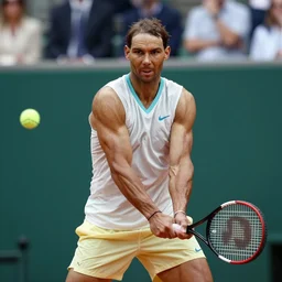 rafael nadal an artwork by jury annenkov