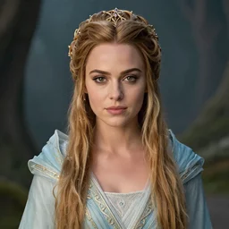 Beautiful Mila Kunis Elven Princess Portrait, fantasy style, intricate,