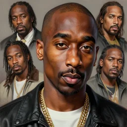 epic portrait of tupac shakur, detailed, digital painting, artstation, concept art, donato giancola, joseph christian leyendecker, wlop, boris vallejo, breathtaking, high details, extremely detailed, establishing shot, artistic, hyper realistic, octane render
