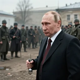 vladimir putin living in bolshevik nightmare circa 1 9 4 2.