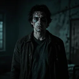 pablo vitar in an horror movie scene