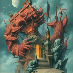 album cover of phantasmagoria by akihiko yoshida