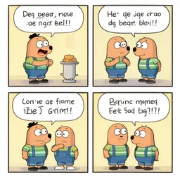 3 panel cartoon strip by dino comics