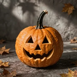 spoopy decorative gourd season