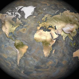 jupiter world map texture