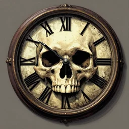 Lovecraftian Skull Clock. DC Comics. Multiversity. Grant Morrison.