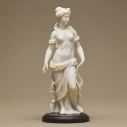 beautiful portrait of a woman, the birth of venus collectable toy action figure