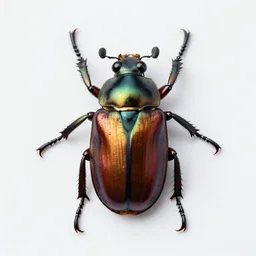 a closeup of a beautiful colorful beetle coleoptera by gustave boulanger, frank frazetta, zhang kechun. icelandic landscape. bright, white, luminous, well - lit, high contract, sharp focus, high quality, award - winning national geographic by clemens ascher, paul barson, elsa bleda.