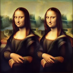 da vinky twins painted by da vinci