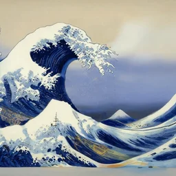 tokyo by edward hopper and victo ngai, hokusai