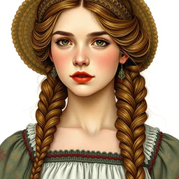 emma watson, annasophia robb, traditional corsican, intricate, highly detailed, artstation, illustration, jurgens, bourotte, bouguereau