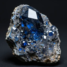 blue halo titanium quartz crystal mineral texture