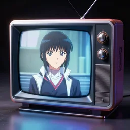 a television set of the future! by josan gonzalez, retrofuturistic tv, ( ( ( ( ( ( ( ( hd screenshot from the anime film ergo proxy ) ) ) ) ) ) ) )