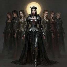 masterpiece concept art by thomas blackshear, imogen poots as a gothic paladin, octane render, matte painting, holy halo, by and hsiao ron chen, artgerm, lawren harris, eve ventrue, magali villeneuve, jeremy lipkin, rob rey, christophe vacher