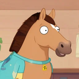 profile pic of bojack horseman