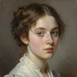 portrait of the edwardian heiress, detailed realism face in painting, detailed beautiful portrait, oil painting masterpiece, 8 k resolution, smooth, sharp focus, trending on artstation, by rembrandt