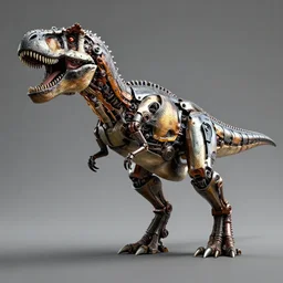 a mechanical tyrannosaurus rex