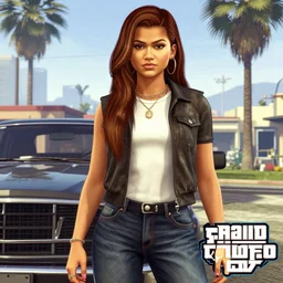 zendaya gta v cover art