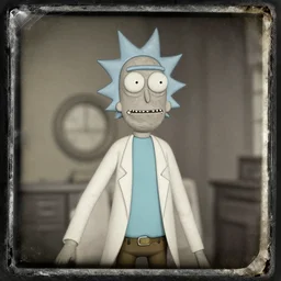 tintype photo of “ rick and morty ” 1 8 8 0 s