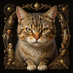 a angry cat, intricate, elegant, highly detailed, centered, digital painting, artstation, concept art, smooth, sharp focus, illustration, artgerm, tomasz alen kopera, peter mohrbacher, donato giancola, joseph christian leyendecker, wlop, boris vallejo