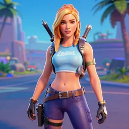 Christina Hendricks, in fortnite