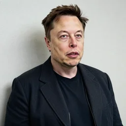 elon musk as a homeless man