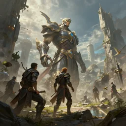 epic scene, digital art, concept art, fantasy art, highly detailed, hd wallpaper, hdr, artstation, deviantart, behance