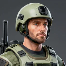 Master Chief with a head art by Donato Giancola and Bayard Wu, digital art, trending on artstation
