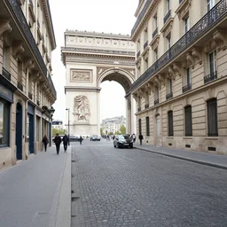 1 8 8 0 s photo of a paris street