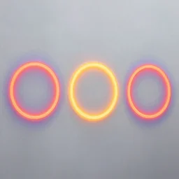 wall with three energy circles. detailed. smooth. sharp focus. trending on arstation. artist greg rutkowski.