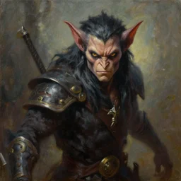 dnd kenku person. epic dungeons and dragons fantasy raven character. oil on canvas featured by keith parkinson 1 9 8 5. cinematic, dynamic composition. realistic facial features and expression.