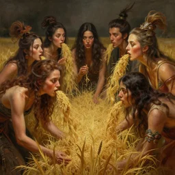 epic professional digital art of hungry rice, atmospheric lighting, painted, intricate, detailed, by leesha hannigan, wayne haag, reyna rochin, ignacio fernandez rios, mark ryden, iris van herpen.