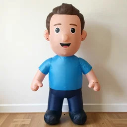 Mark Zuckerberg inflatable doll