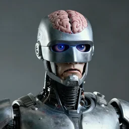 zombie infected robocop brain and eyeballs max headroom movie.